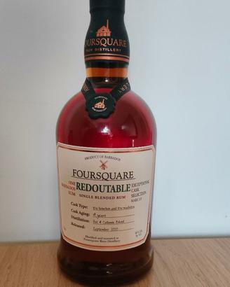 Rum Foursquare Redoutable 14 anni 61% alc