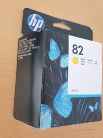 cartuccia originale hp 82  giallo x designjet 500