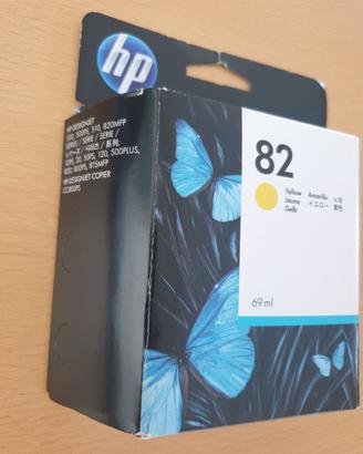 cartuccia originale hp 82  giallo x designjet 500