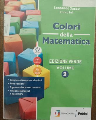 Colori della matematica edizione verde volume 3