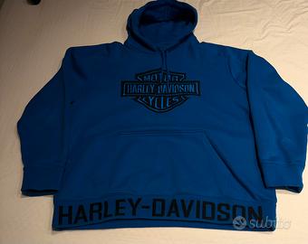 Felpa con cappuccio Harley Davidson xl. Blu