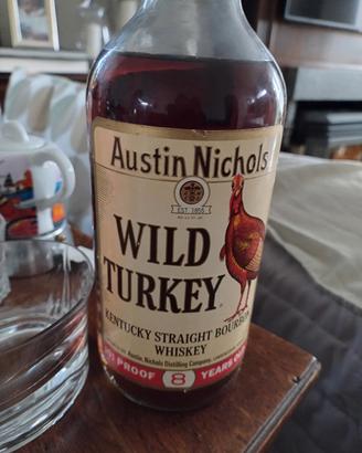 Wild Turkey 101 proof 8yo Kentucky Bourbon Whiskey