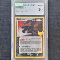 carta pokemon Umbreon Gold Star  Celebrations 10 