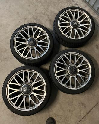 Gomme invernarli piu cerchi originali 500 abarth