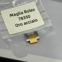 Rolex 78350 78353 Oro Accaio maglia