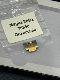 Rolex 78350 78353 Oro Accaio maglia