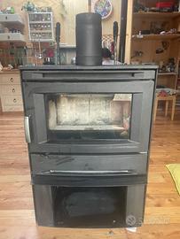 stufa a legna lunga autonomia regency alterra