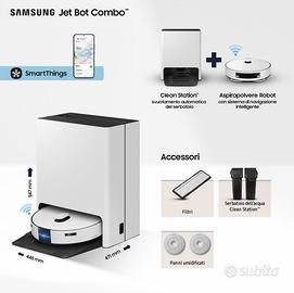 Samsung BESPOKE Jet Bot Combo Steam - SIGILLATO
