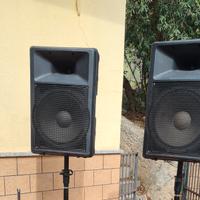 Casse amplificate potentissime 300W