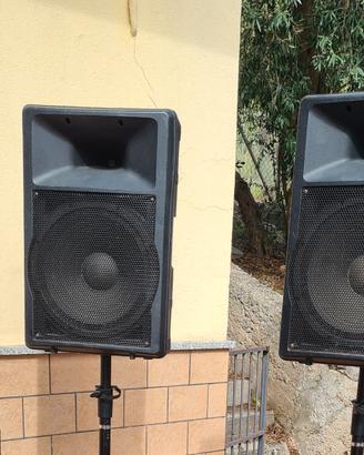 Casse amplificate potentissime 300W