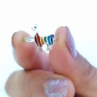 Anello Lama Di Argento