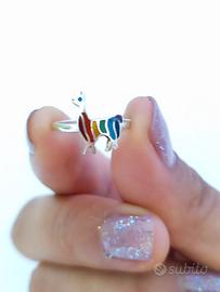 Anello Lama Di Argento