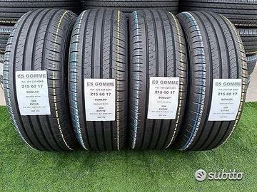 4 gomme 215 60 17 DUNLOP 100% RIF374