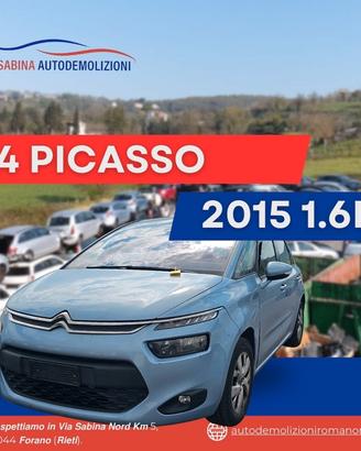 Citroen c4 picasso 2015 ricambi uari vettura rotta