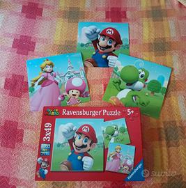 Puzzle Super Mario 3x49 Ravensburg 