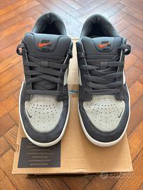 Scarpe Nike Dunk SB Uomo Pelle Grigio 45