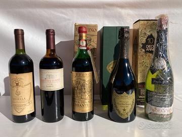 BOTTIGLIE VINI E LIQUORI VINTAGE