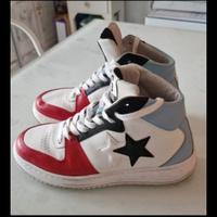 SNEAKER 2STAR VERA PELLE 
