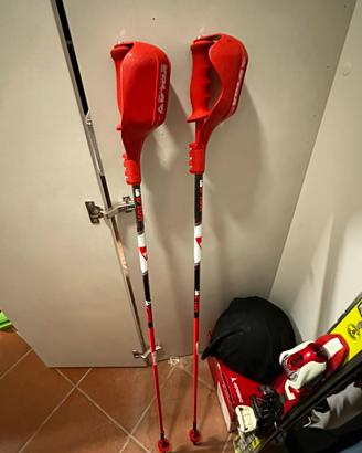 Bastoncini Sci Vola Racing da Slalom con palarmani
