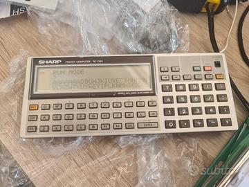 Sharp PC-1350 Pocket Computer LINGUAGGIO BASIC ..