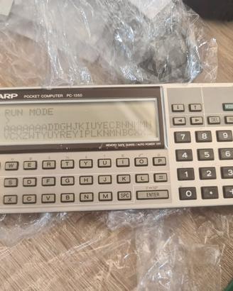 Sharp PC-1350 Pocket Computer LINGUAGGIO BASIC ..