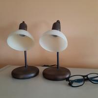 coppia di abatjour classici marca BRILLIANT