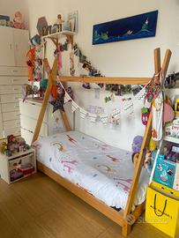 Lettino Montessori Capanna