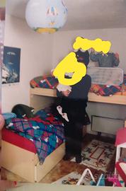 R-E-G-A-L-O camera  due letti castello a ponte