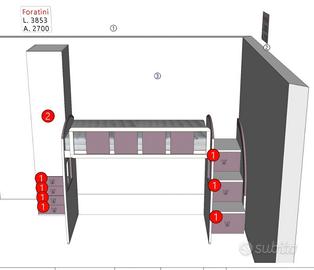 Cameretta per bambina/bambine