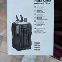 filtro esterno acquario 