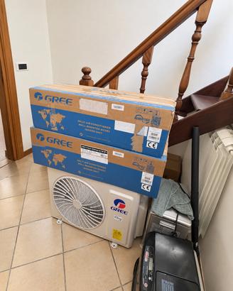 CONDIZIONATORE GREE DUAL SPLIT INVERTER