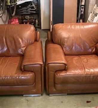 Poltrone Natuzzi in pelle