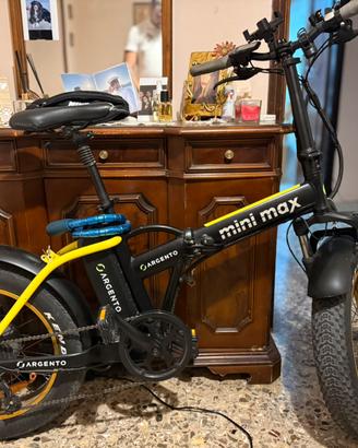 Bici Elettrica Argento MiniMax