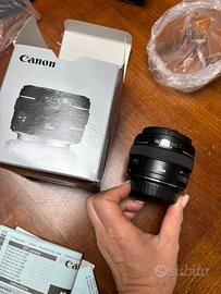 Obiettivo canon 50 mm f/1.4