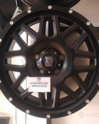 Cerchi XD XD820 Grenade Jeep Wrangler JK JL