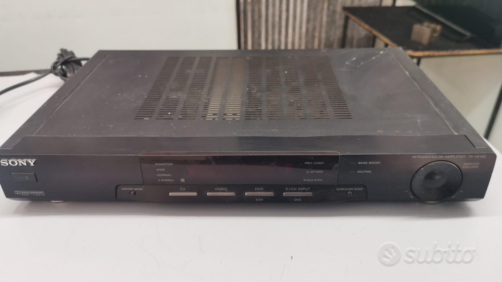 Sony TA-VE150 Amplificatore AV integrato 5,1 - Audio/Video In vendita a  Trapani