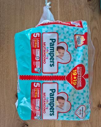 pampers baby dry mutandino 5