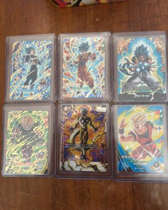 lotto dragonball fusion world &super near mint