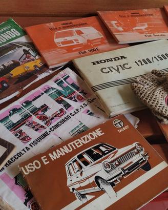 Libretti Uso/Manutenzione Fiat/Honda/Talbot Leggi