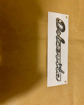 Emblema Scritta Alfa Romeo Giulia/Dolce Vita Orig.