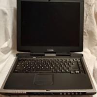 portatile Toshiba  per pezzi di ricambio;