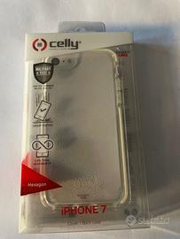 Cover celly iphone 7 custodia silicone