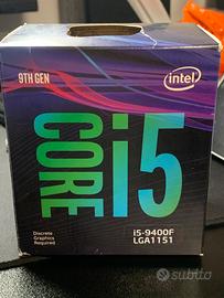 CPU intel core I5 9400F