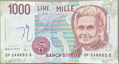 Banconota 1000 lire