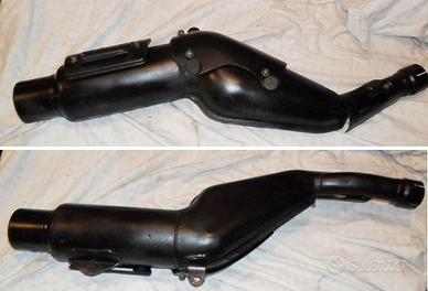 Kawasaki KLR 600  marmitta e collettore