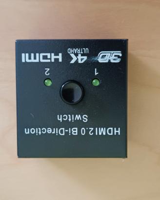 HDMI 2.0 Bi-Direction switch 3D 4K ultrahd