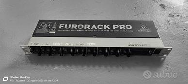 Mixer Rack profess. 16 ingressi Behringer RX1602