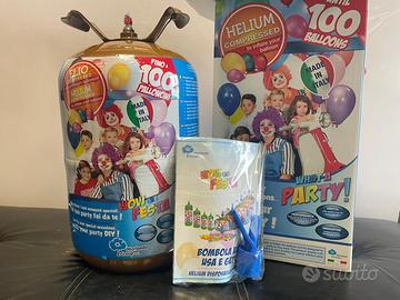 Bombola ad Elio usa e getta