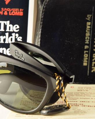 Occhiali vintage ray ban wayfarer folding b&l NOS