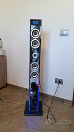 Altoparlante Bluetooth a torre , radio fm, riprodu